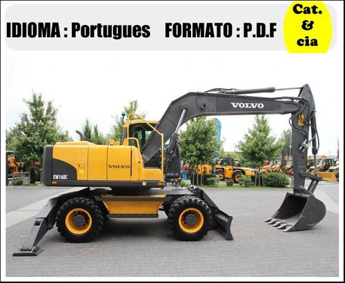 Catalogo De Pecas Escavadeiras Volvo - Ew160c - Pt-br