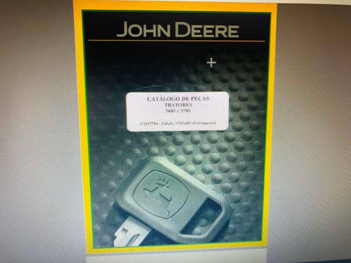 Catálogo De Peças Trator John Deere 5605 5705