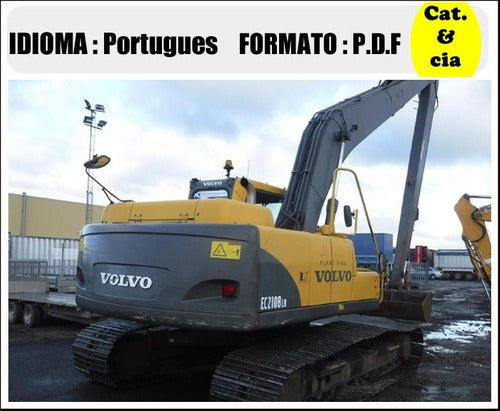 Catalogo De Pecas Escavadeiras Volvo - Ec210b Lr - Pt-br