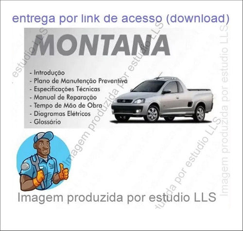 Manual Reparações Serviço Chevrolet Montana 8ª Ed 2009