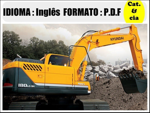Catalogo De Pecas Escavadeira Hyundai - R180lc-9s - (ingles)