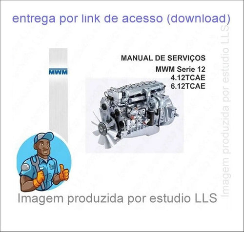 Manual Serviço Oficina Motores Mwm Série 12 4.12 6.12 Vw