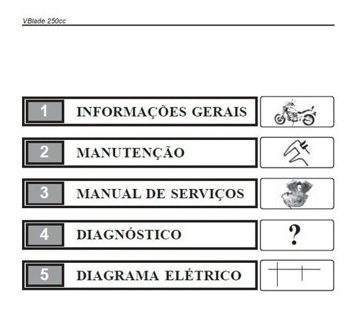 Manual De Serviços - Sundown Vblade 250