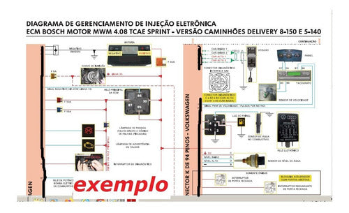 Diagrama Esquema Eletrico Vw Delivery Mwm Sprint 2005 A 11
