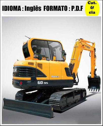 Catalogo De Pecas Mini Escavadeira Hyundai - R60-9s - (ingle