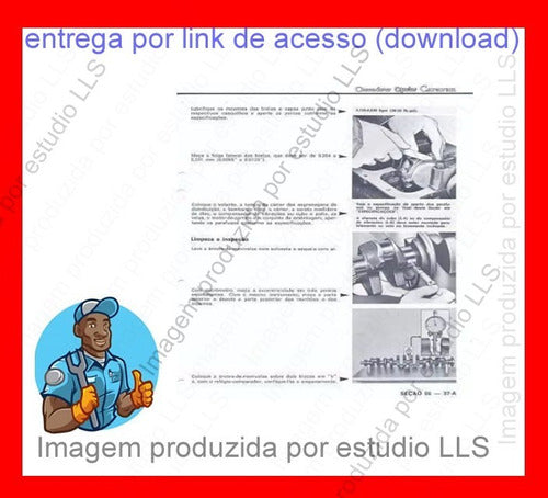 Manual Reparações Mecânica Oficina Serviço Gm Opala Ed 1