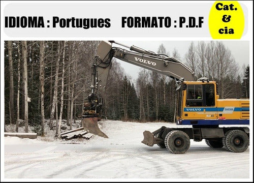 Catalogo De Pecas Escavadeiras Volvo - Ew230b - Pt-br