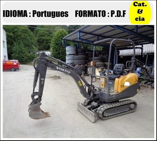 Catalogo De Pecas Escavadeiras Compactas Volvo - Ec13 Xtv