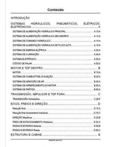 Manual De Serviço Mini Carregadeira Case Construction