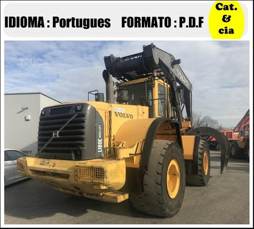 Catalogo De Pecas Carregadeira Volvo - L180e Hl - (em Portug