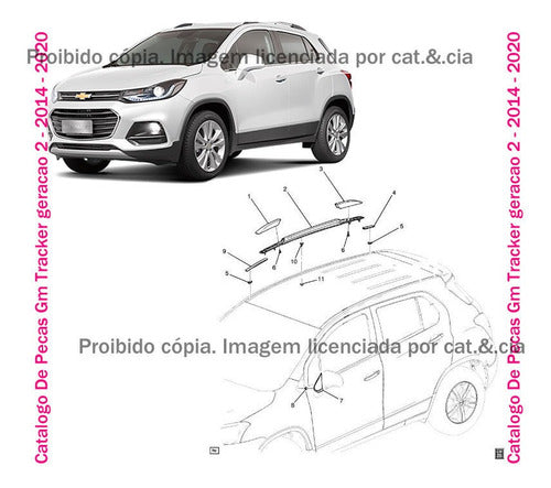 Catalogo De Pecas Gm Tracker Geracao 2 - 2014 - 2020