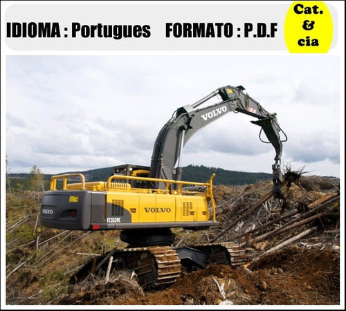 Catalogo De Pecas Escavadeiras Volvo - Fc3329c - Pt-br