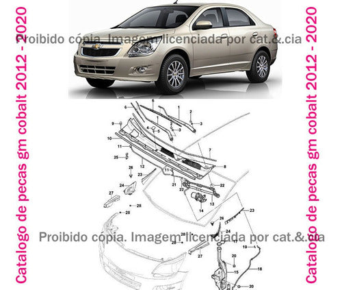 Catalogo De Pecas Gm Cobalt 2012 - 2020