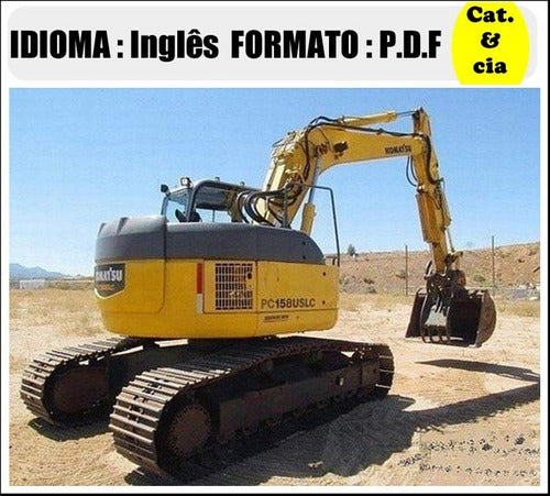 Catalogo De Pecas Escavadeiras Komatsu - Pc158uslc-2