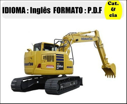 Catalogo De Pecas Escavadeiras Komatsu - Pc138uslc-8