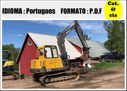 Catalogo De Pecas Escavadeiras Compactas Volvo - Ec70