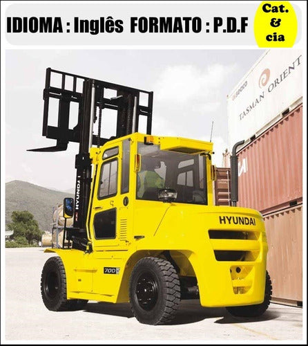 Catalogo De Pecas Empilhadeira Hyundai - 50/60/7d-7e- (ingle
