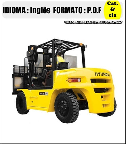 Catalogo De Pecas Empilhadeira Hyundai -50-60-70ds-7e- (ingl