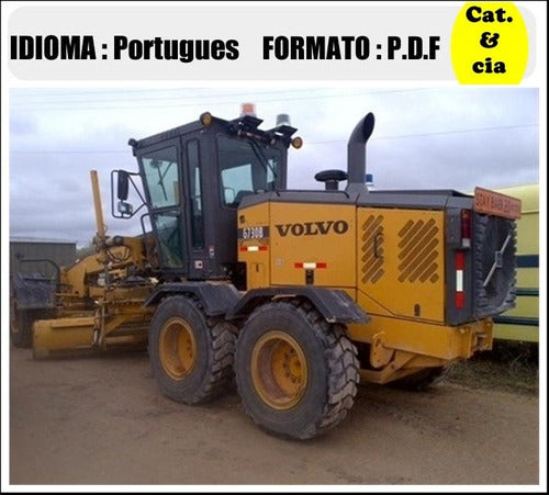 Catalogo De Pecas Motoniveladoras Volvo - G730b - Pt-br