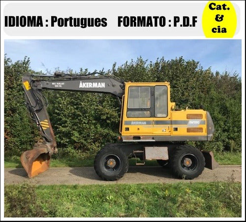 Catalogo De Pecas Escavadeiras Volvo - Ew130 Akerman - Pt-br