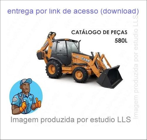 Catálogo Peças Retroescavadeira Case 580 L Série 2