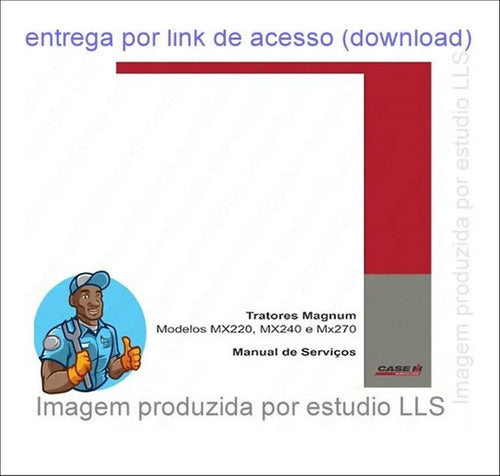 Manual Serviço Oficina Tratores Case Magnum Mx220 240 270