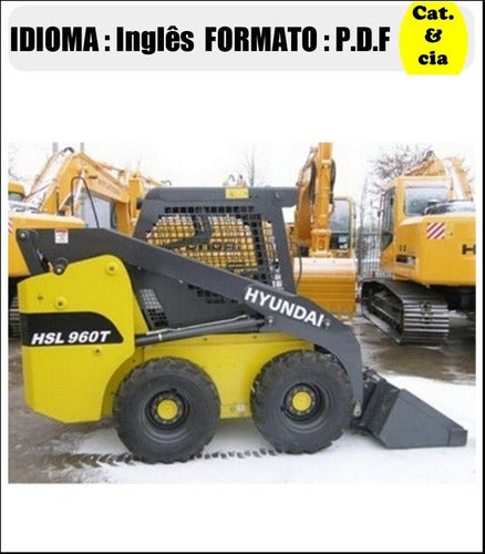 Catalogo De Pecas Mini Carregadeira Hyundai - Hsl960t - (ing