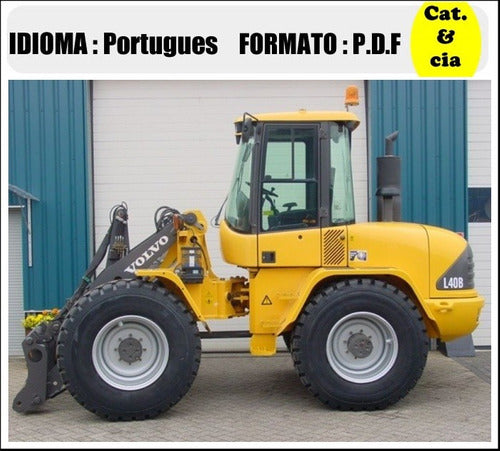 Catalogo De Pecas Carregadeira Sob Roda Comp Volvo - L40b -