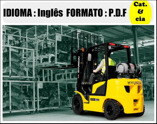 Catalogo De Pecas Empilhadeira Hyundai - 25-30-33l-7m - (ing