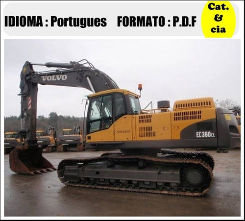 Catalogo De Pecas Escavadeiras Volvo - Ec360c L - Pt-br