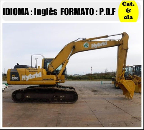 Catalogo De Pecas Escavadeiras Komatsu - Pc200-8e0