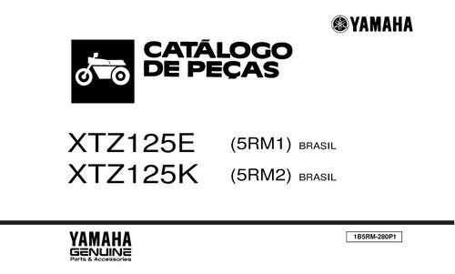 Catálogo De Peças Yamaha Xtz 125 2003 -