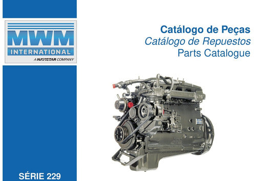 Mwm Catálogo De Peças Motor D229 -