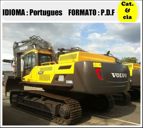 Catalogo De Pecas Escavadeiras Volvo - Ec480d L - Pt-br