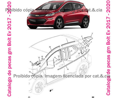 Catalogo De Pecas Gm Bolt Ev 2017 - 2020