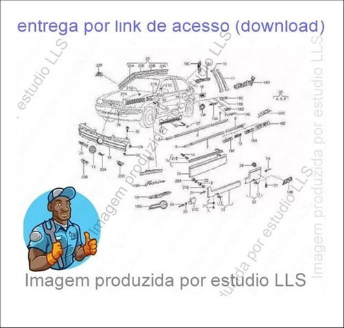 Catálogo Peças Vw Gol Bolinha 1.0 1.6 1.8 2.0 1994 - 2002