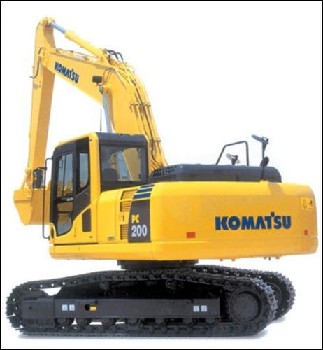 Manual De Operação Komatsu Pc 200-8 - Pc 200 Lc-8