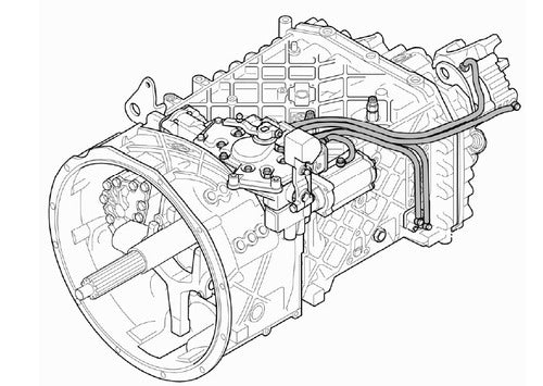 Manual Serviço Reparação Transmissão Zf 16s 1685 Td Vw Man