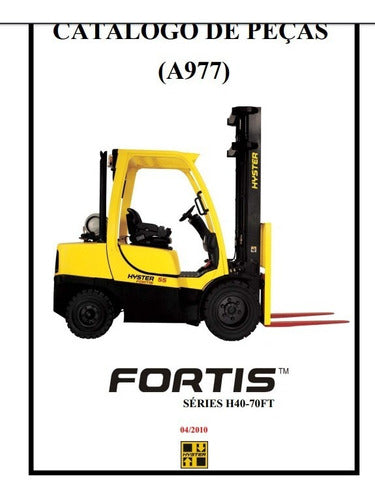 Catálogo De Peças  Plataforma  Hyster Forts H40-70ft