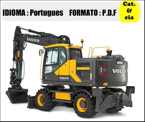 Catalogo De Pecas Escavadeiras Volvo - Ew160e - Pt-br