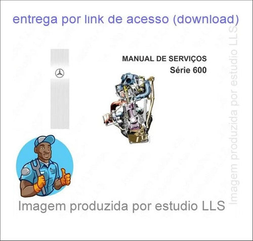 Manual Reparações Serviço Oficina Motores Mercedes Série 600
