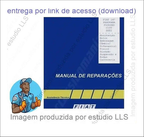Manual Serviço + Catálogo Peças + Esquema Elétrico Fiat