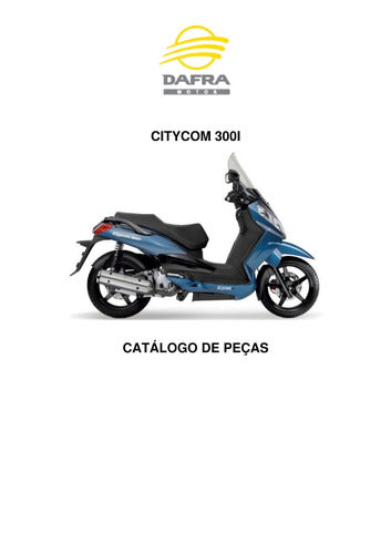 Catálogo De Peças Dafra Citycom 300l  -