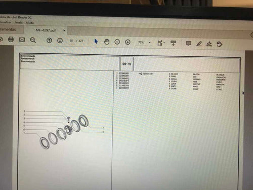 Catálogo Peças Trator Massey Ferguson 4297