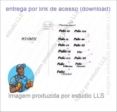 Catálogo Peças Fiat Palio Fire City Young 1996 - 2000