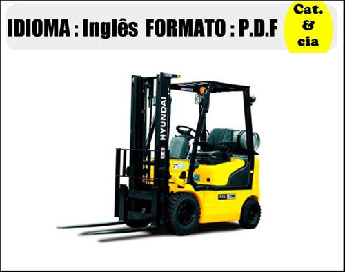 Catalogo De Pecas Empilhadeira Hyundai - 15-18-20l-7m - (ing