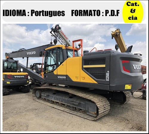 Catalogo De Pecas Escavadeiras Volvo - Ec250e Lr - Pt-br