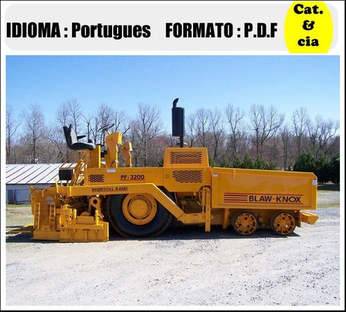 Catalogo De Pecas Pavimentadoras De Rodas Volvo - Pf3200