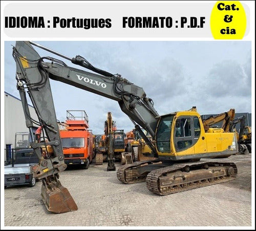 Catalogo De Pecas Escavadeiras Volvo - Ec240 Nlc - Pt-br