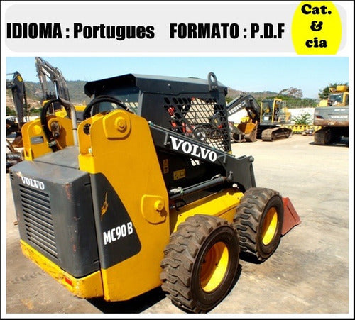 Catalogo De Pecas Minicarregadeiras Volvo - Mc90b - Pt-br